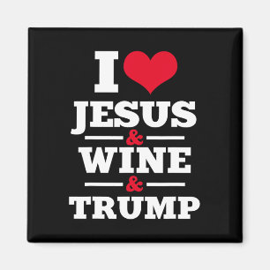 Imán Jesus Wine Trump Religiosa Cristiana Fe Madre Gif