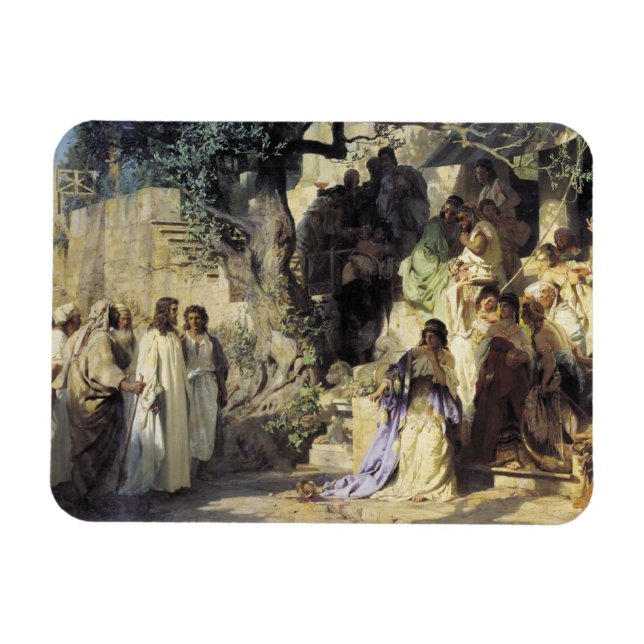 Imán Jesús y los pecadores (Horizontal)