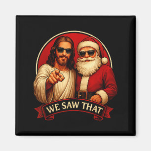 Imán Jesús y Papá Noel vimos ese meme divertido