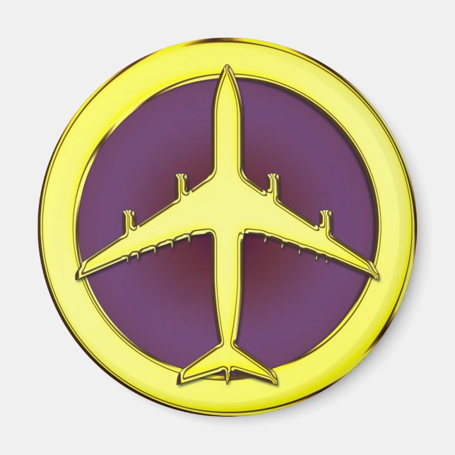 IMÁN JET AIRLINER (Frente)