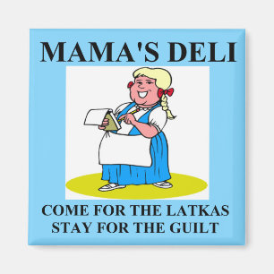 Imán jewish mama guilt and latkes