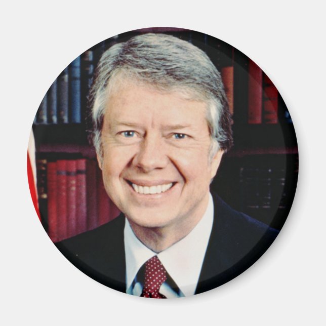 Imán Jimmy Carter 39º presidente de Estados Unidos (Frente)