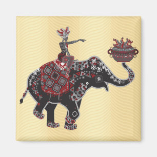 Imán Jinete del elefante