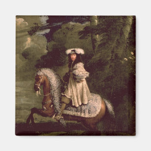 Imán Jinete en azul