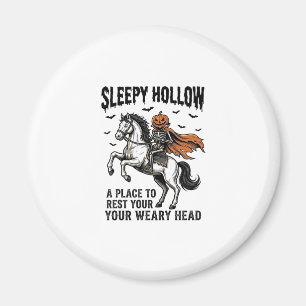Imán Jinete sin Cabeza de Sleepy Hollow Halloween Vinta