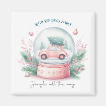 Jingle All the Way Christmas Magnet