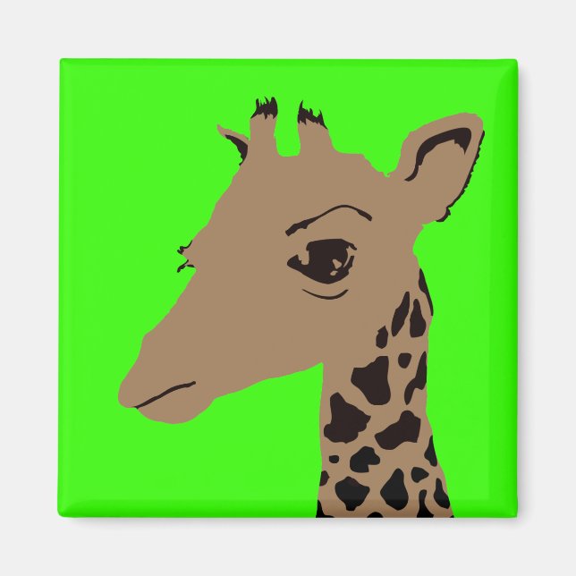 Imán jirafa (Frente)