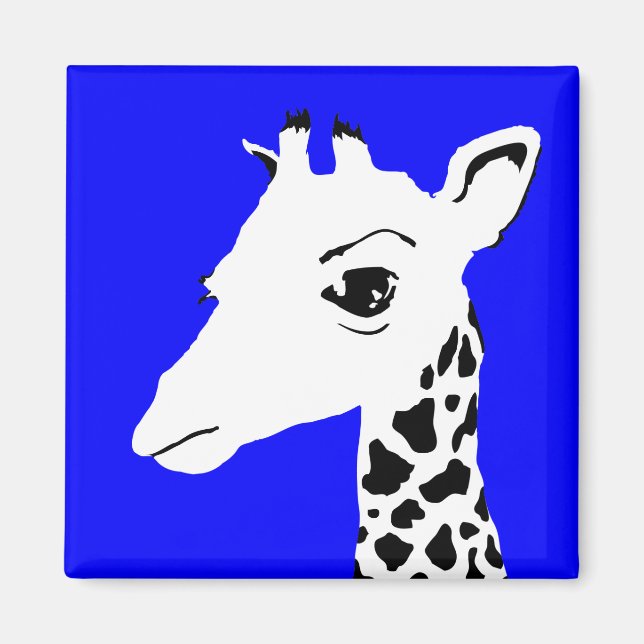 Imán jirafa (Frente)