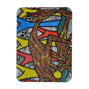 Imán Jirafa de la madre