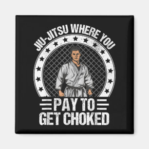 Imán Jiu-Jitsu Brasileño donde pagas por ser estrangula