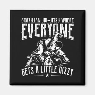 Imán Jiu-Jitsu brasileño donde todos se ponen un poco