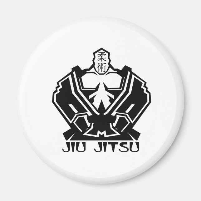 Imán Jiu Jitsu - El luchador se prepara (Frente)