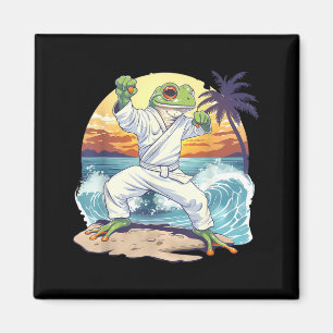 Imán Jiu-Jitsu MMA Sapo Taekwondo Rana Judo Playa