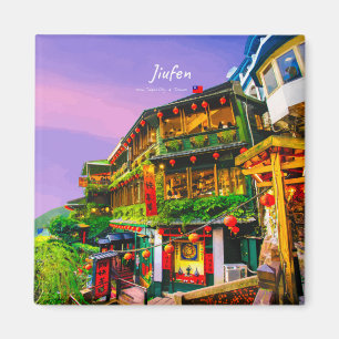 Imán Jiufen, Taiwán - Antigua Casa de Té