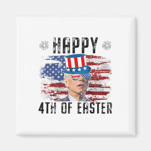 Imán Joe Biden 4 de julio Feliz Pascua 4 de julio Estad