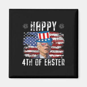 Imán Joe Biden 4 de julio Feliz Pascua 4 de julio Estad