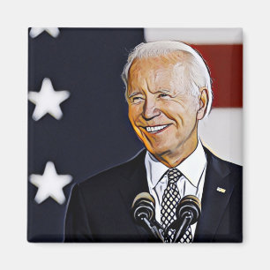 Imán Joe Biden Art Magnet