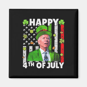 Imán Joe Biden Divertido Feliz 4 De Julio Confundido Dí