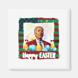 Imán Joe Biden Divertido Feliz Pascua Confundido 4 De J