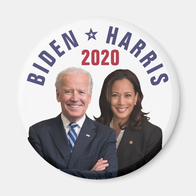 Imán Joe Biden Kamala Harris 2020 Vicefotos del preside (Frente)