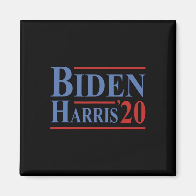 Imán Joe Biden Kamala Harris Presidente demócrata liber (Frente)
