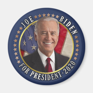 Imán Joe Biden para la foto del presidente demócrata 2