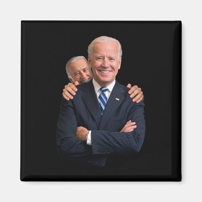 Imán Joe Biden Sniff Joe Biden Para Presidente Tee Men  (Frente)