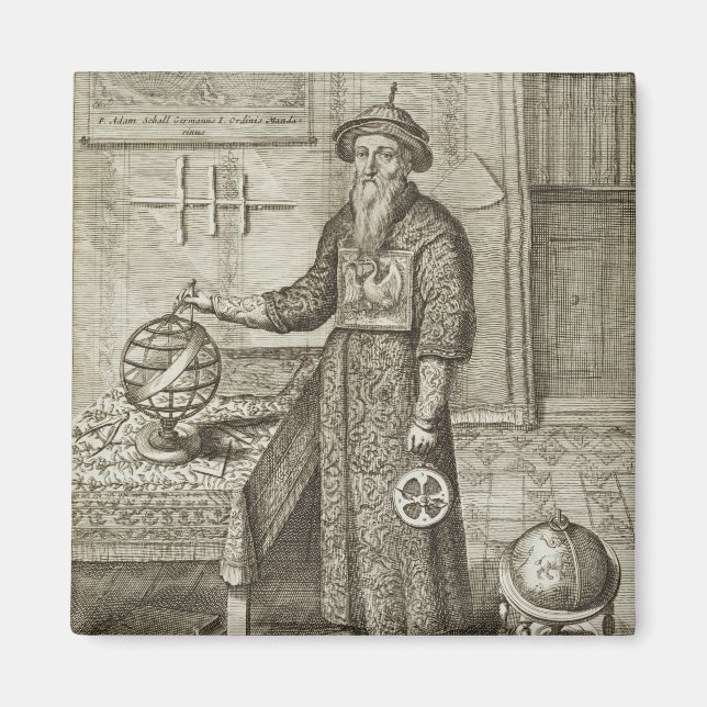 Imán Johann Adam Schall von Bell (1591-1666) de 'Chin (Frente)