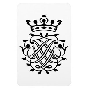Imán Johann Sebastian Bach Seal Escudo Monograma Insign