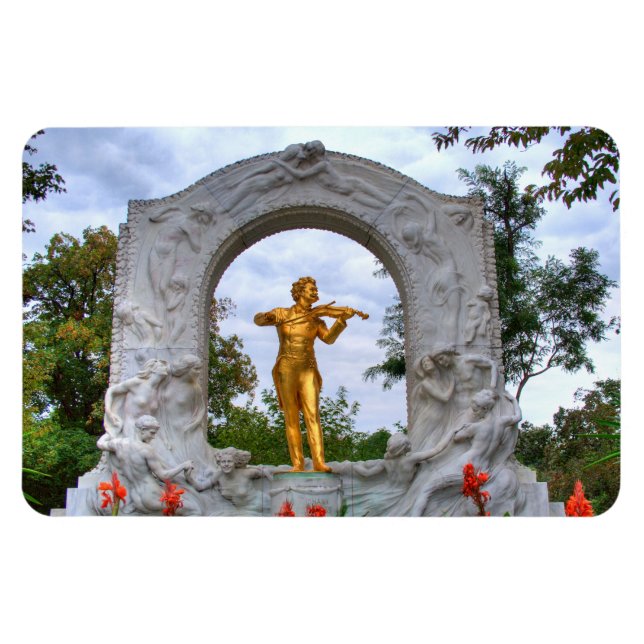Imán Johann Strauss II. (Horizontal)