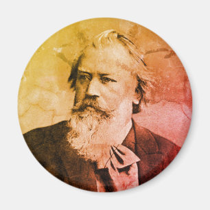Imán Johannes Brahms (1889) Magnet