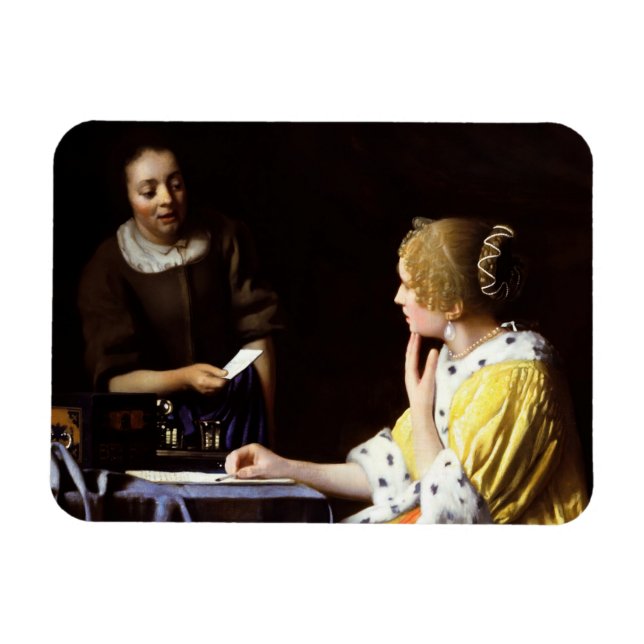 Imán Johannes Vermeer, amante y empleada doméstica (Horizontal)