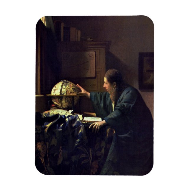 Imán Johannes Vermeer Astronomer (Vertical)