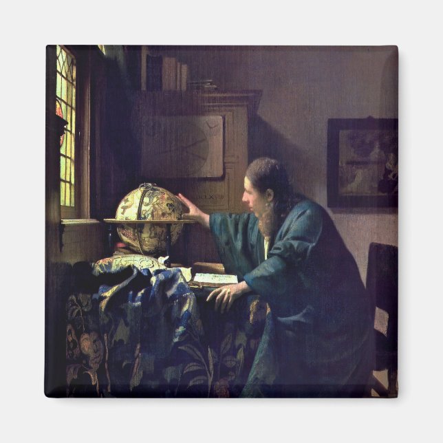 Imán Johannes Vermeer - El astrónomo (Frente)