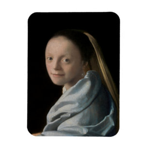 Imán Johannes Vermeer - Estudio de una joven mujer