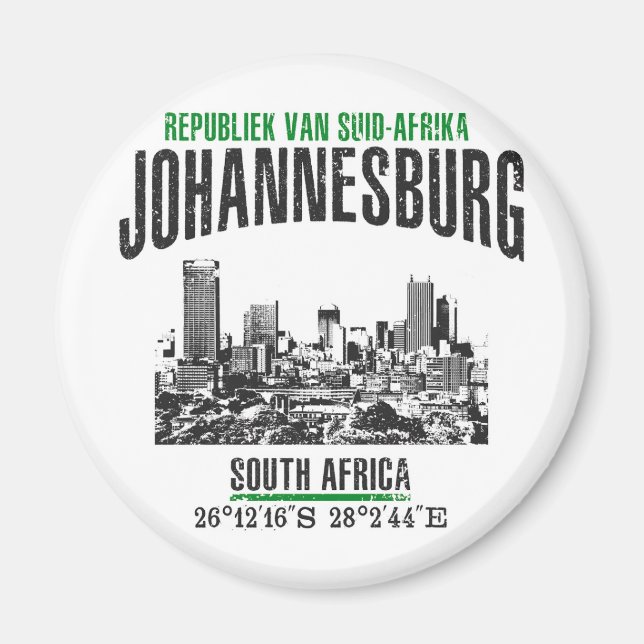 Imán Johannesburgo (Frente)