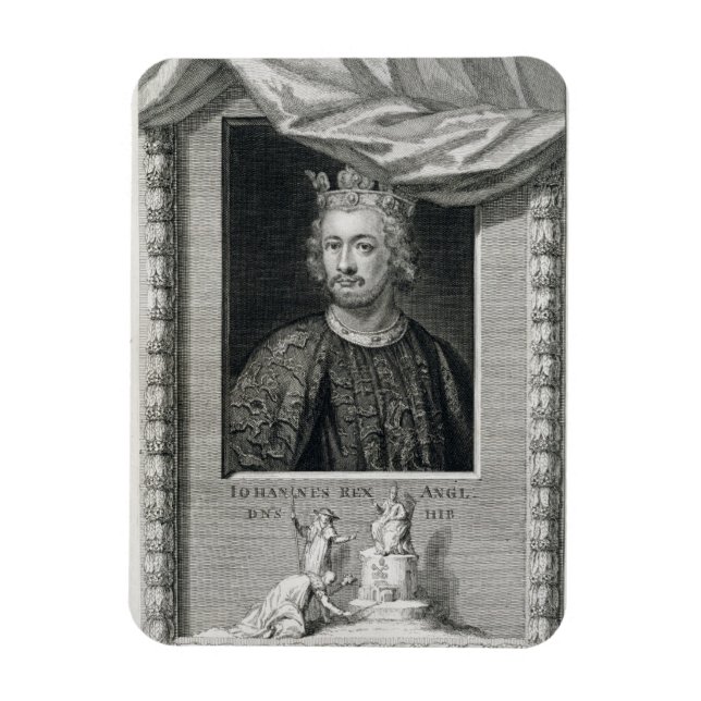 Imán John (1167-1216) Rey de Inglaterra de 1999, grave (Vertical)