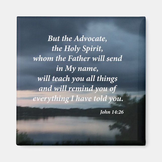 Imán John 14:26 (Frente)