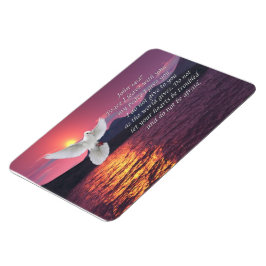 Imán John 14:27 Cita de la Biblia Magnet