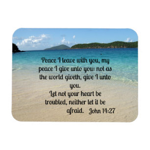 Imán John 14:27 Paz te dejo