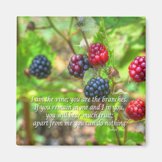 Imán John 15:5 (Frente)