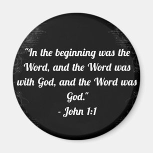 Imán John 1:1 Magnet