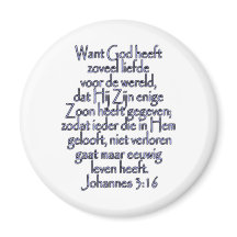 John 3:16 Holandés
