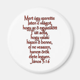 Imán John 3:16 Húngaro