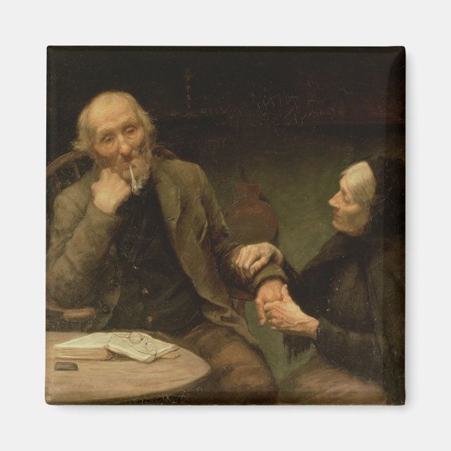 Imán John Anderson, My Jo, 1894 (aceite sobre lienzo) (Frente)