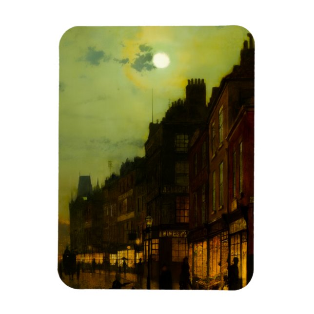 Imán John Atkinson Grimshaw Glasgow Docks (Vertical)