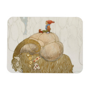 Imán John Bauer - La cabra de los Navidades