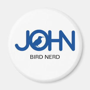 Imán John Bird Nerd