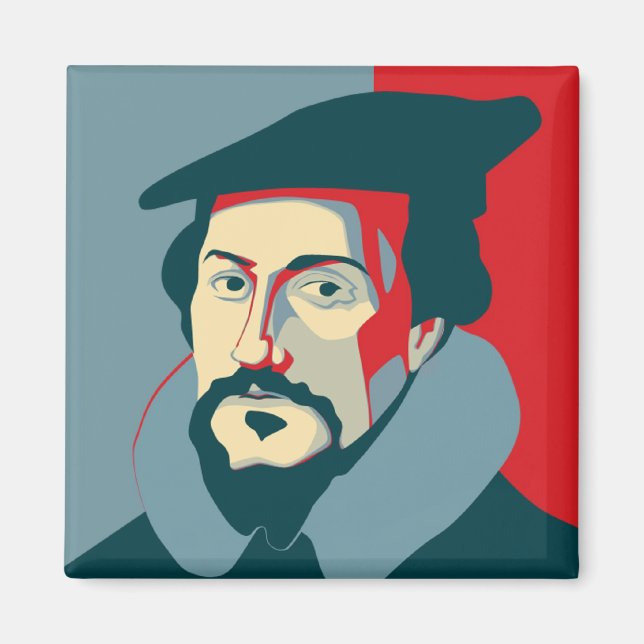 Imán John Calvin Magnet (Frente)