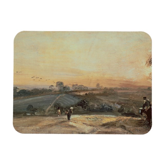 Imán John Constable | Amanecer otoñal (Horizontal)